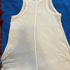 Athleta White Breezy Tank